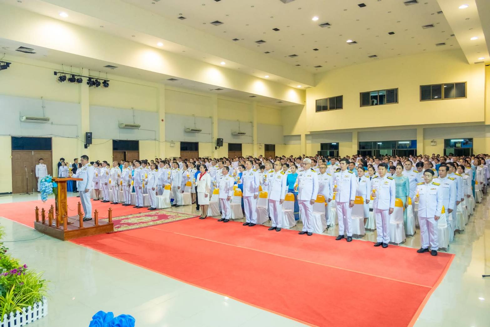ร่วมพิธีถวายเครื่องราชสักการะวันเฉลิมพระชนมพรรษา 12 สิงหาคม 2568