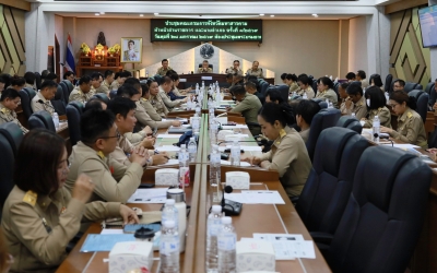 มกช.มหาสารคาม ร่วมประชุมคณะกรมการจังหวัด...