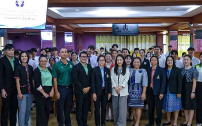คณะศึกษาศาสตร์ มกช. มหาสารคาม จัดอบรมเชิงปฏิบัติการพัฒนาทักษะภาษาอังกฤษตามแนวทาง CEFR (B2)...