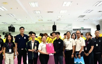 คณะศิลปศาสตร์ มกช. มหาสารคาม นำนักศึกษาศึกษาดูงาน ณ ศูนย์กีฬาแห่งจุฬาฯ...