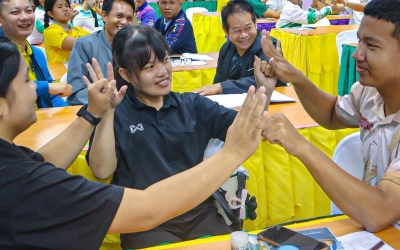 มหาวิทยาลัยการกีฬาแห่งชาติ วิทยาเขตมหาสารคาม จัดโครงการพัฒนาศักยภาพครูผู้สอนพลศึกษา...