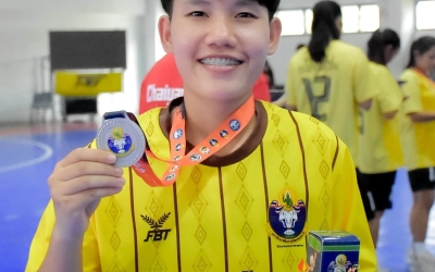 มกช.มหาสารคาม คว้าเหรียญเงินแฮนด์บอลหญิง ศึกพลศึกษาเกมส์ ครั้งที่ 49