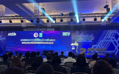 ม.กีฬา มหาสารคาม นำผลงานเข้าร่วมจัดแสดงนิทรรศการ มหกรรมงานวิจัยแห่งชาติ 2568