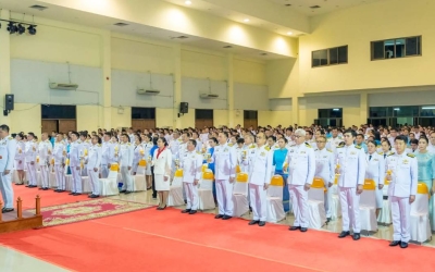 ร่วมพิธีถวายเครื่องราชสักการะวันเฉลิมพระชนมพรรษา 12 สิงหาคม 2568