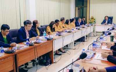 ประชุมเชิงปฏิบัติการทบทวนแผนพัฒนามหาวิทยาลัยการกีฬาแห่งชาติ...
